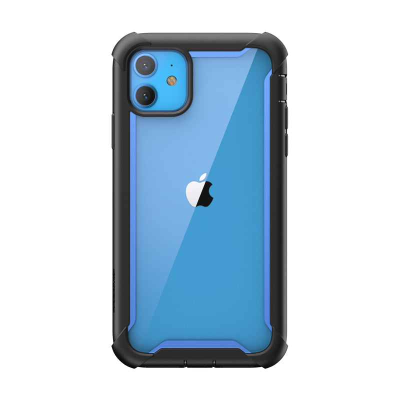 i-Blason Ares Full-Body Rugged Case for iPhone 11 with Built-In Screen Protector - Blue