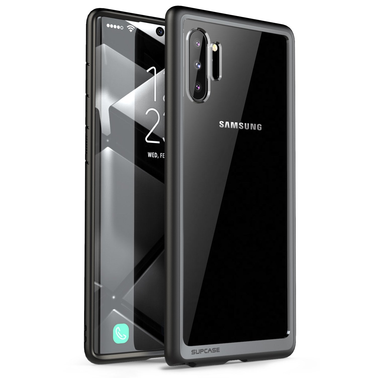 SUPCASE Unicorn Beetle Style Clear Case for Samsung Galaxy Note10 - Black
