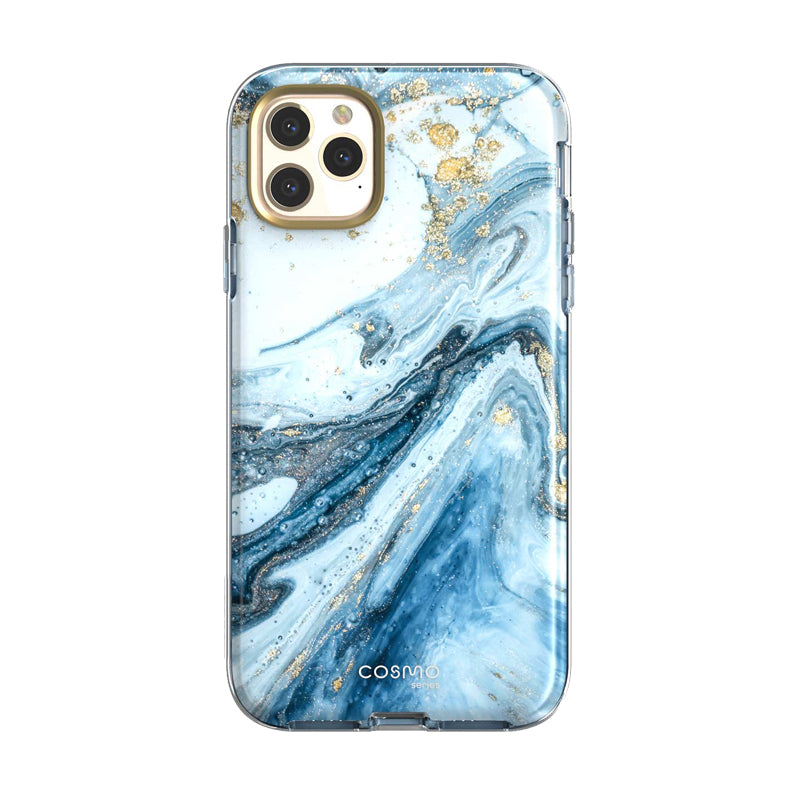 i-Blason Cosmo Classic Case for iPhone 11 Pro 5.8-Inch (2019) in Marble Blue