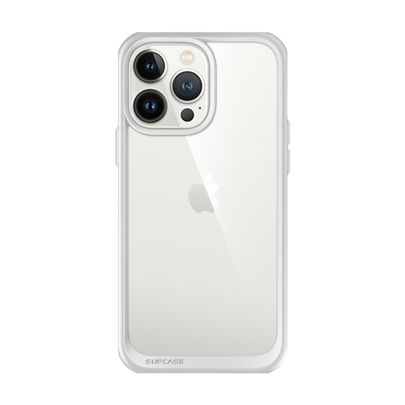 SUPCASE Unicorn Beetle Style Slim Clear Case for iPhone 13 Pro (6.1-Inch) - Gray
