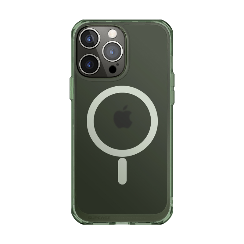 SUPCASE Unicorn Beetle MAG Slim Clear MagSafe Case for iPhone 14 Pro Max - Green Fog