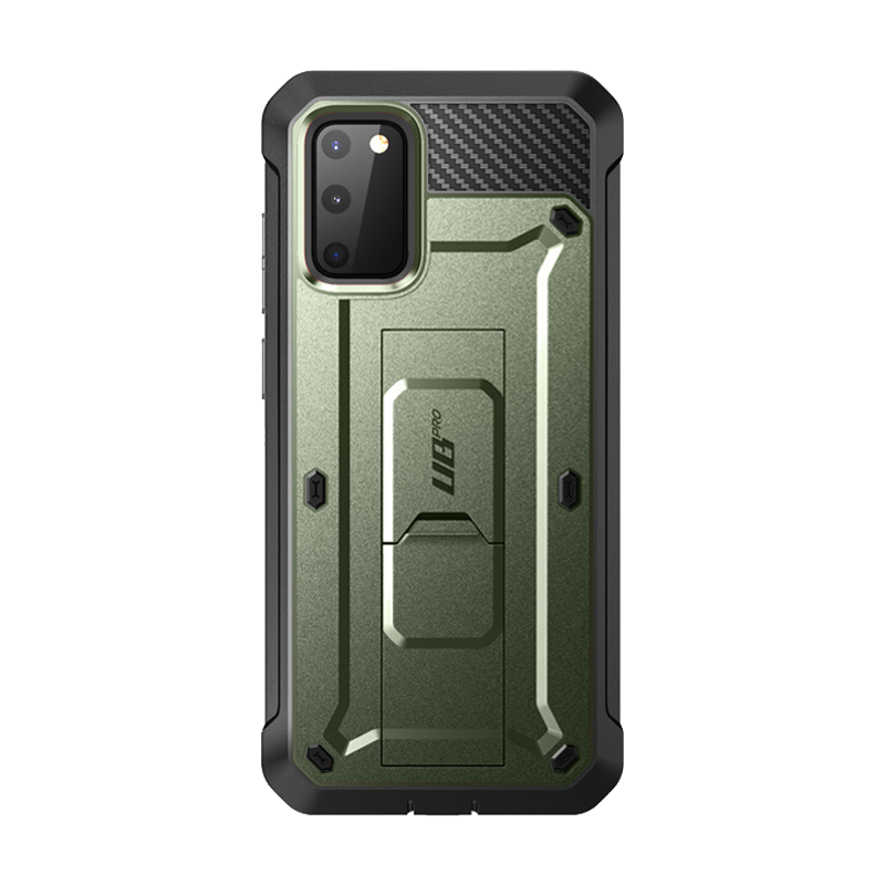 SUPCASE Unicorn Beetle Pro Rugged Case for Samsung Galaxy S20 FE with Screen Protector, Metallic Green