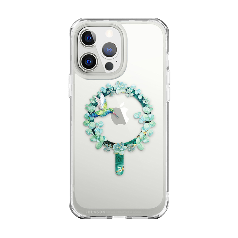 i-Blason Halo Mag MagSafe Case for iPhone 13 Pro Max - Green Hummingbird