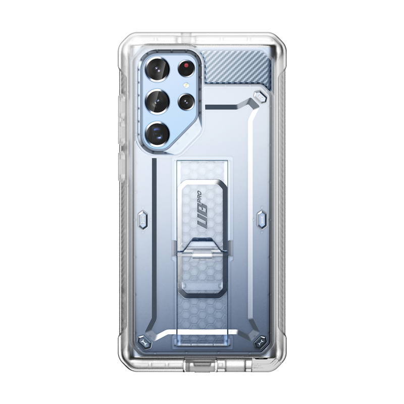 SUPCASE Unicorn Beetle Pro Rugged Case for Samsung Galaxy S22 Ultra - Ice (Clear)