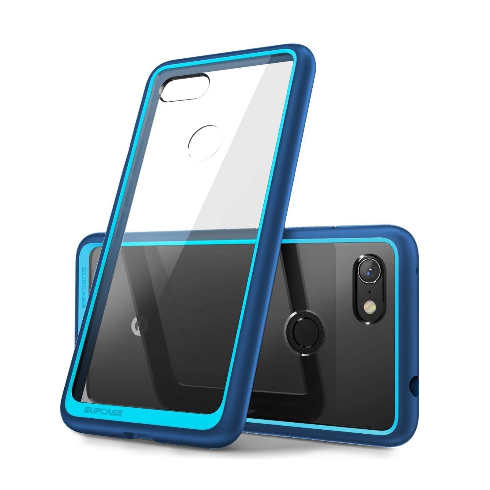 SUPCASE Unicorn Beetle Style Clear Case for Google Pixel 3a in Blue