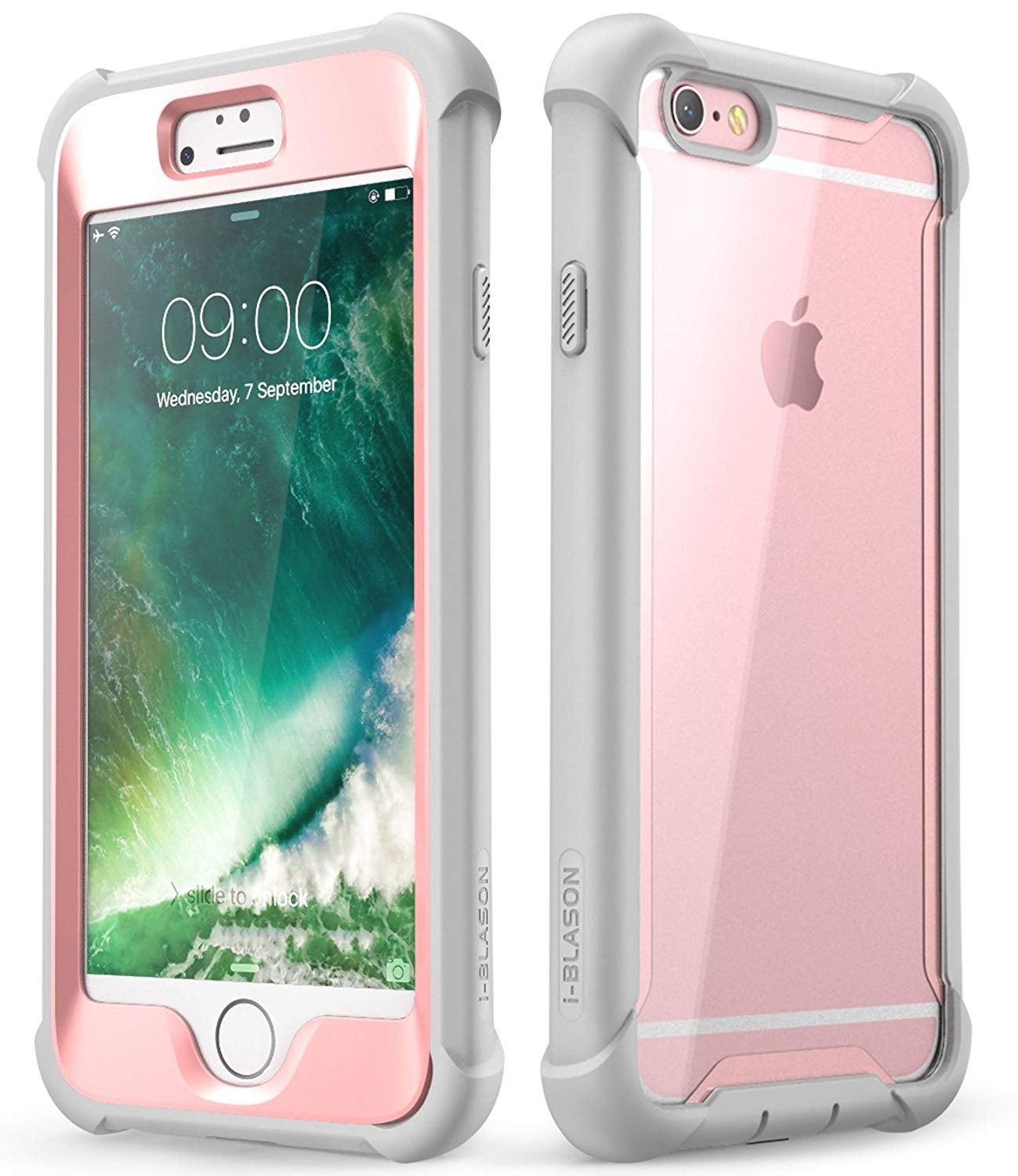 i-Blason Ares Case for iPhone 6 Plus and iPhone 6s Plus with Built-In Screen Protector - Pink