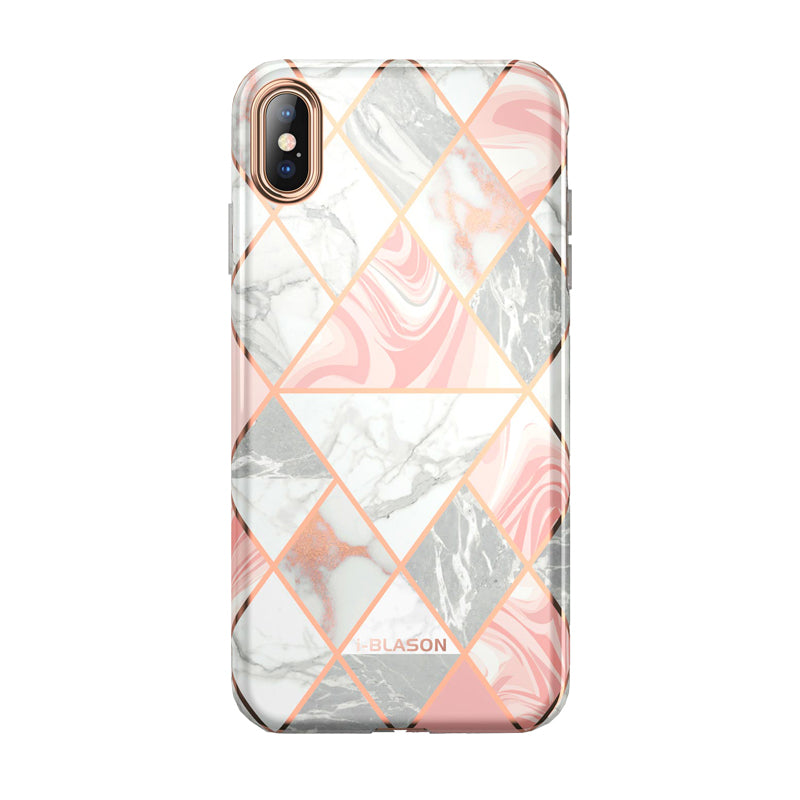 i-Blason Cosmo Lite Case for iPhone XS Max, Marble Pink