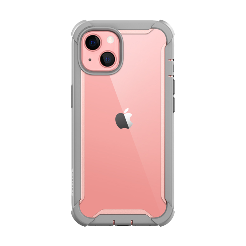 i-Blason Ares Rugged Case for iPhone 13 mini (5.4-Inch) with Built-In Screen Protector, Pink