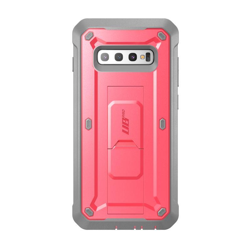SUPCASE Unicorn Beetle Pro Rugged Holster Case for Samsung Galaxy S10 - Pink (No Screen Protector)
