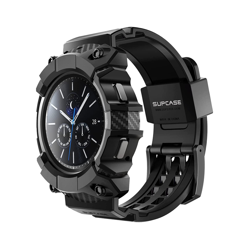 SUPCASE Unicorn Beetle Pro Wristband Case for Samsung Galaxy Watch4 Classic 42mm - Black