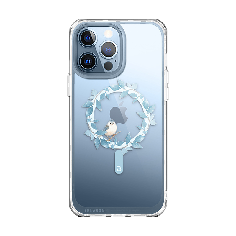 i-Blason Halo Mag MagSafe Case for iPhone 13 Pro Max - Blue Jay