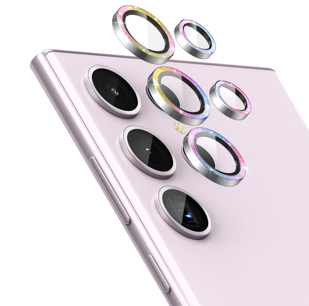 SUPCASE Tempered Glass Camera Lens Protector for Galaxy S23 Ultra - Glimmer Laser