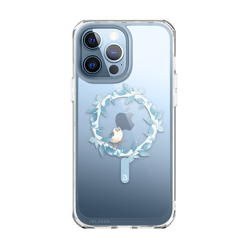 i-Blason Halo Mag MagSafe Compatible Case for iPhone 13 Pro (2021, 6.1-Inch) - Blue Jay