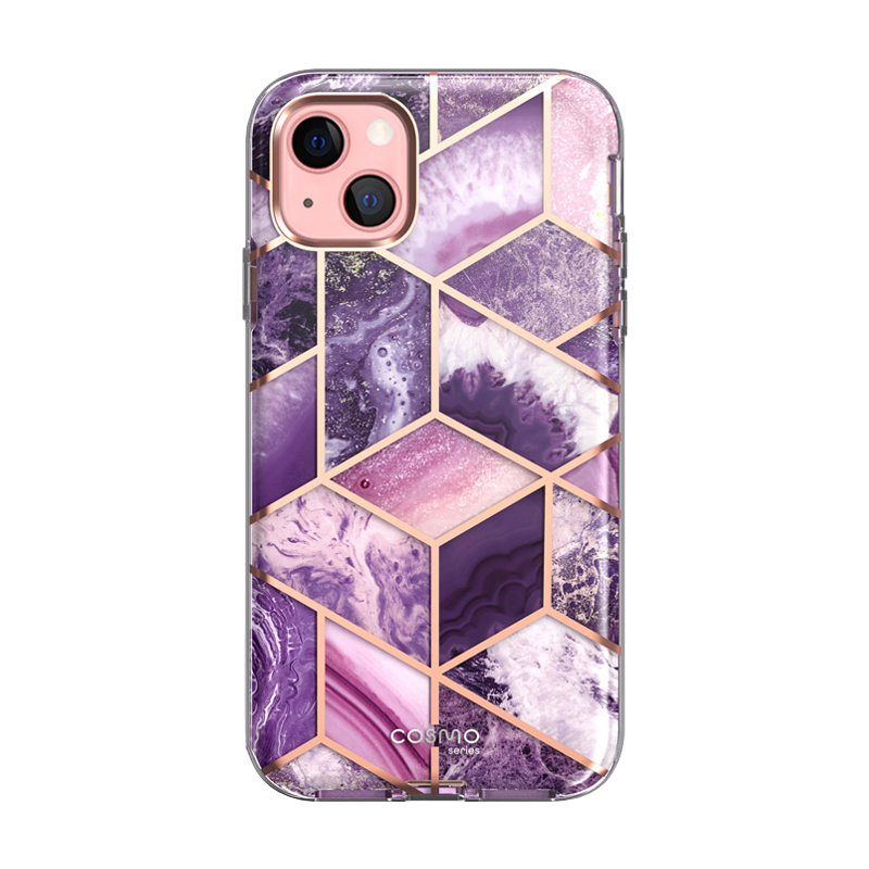 i-Blason Cosmo Classic Case for iPhone 13 Mini 5.4-Inch (2021) in Marble Purple