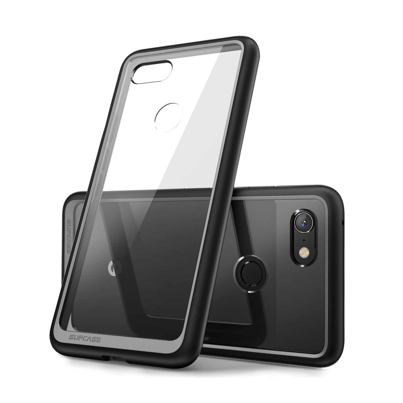 SUPCASE Unicorn Beetle Style Clear Case for Google Pixel 3a XL - Black