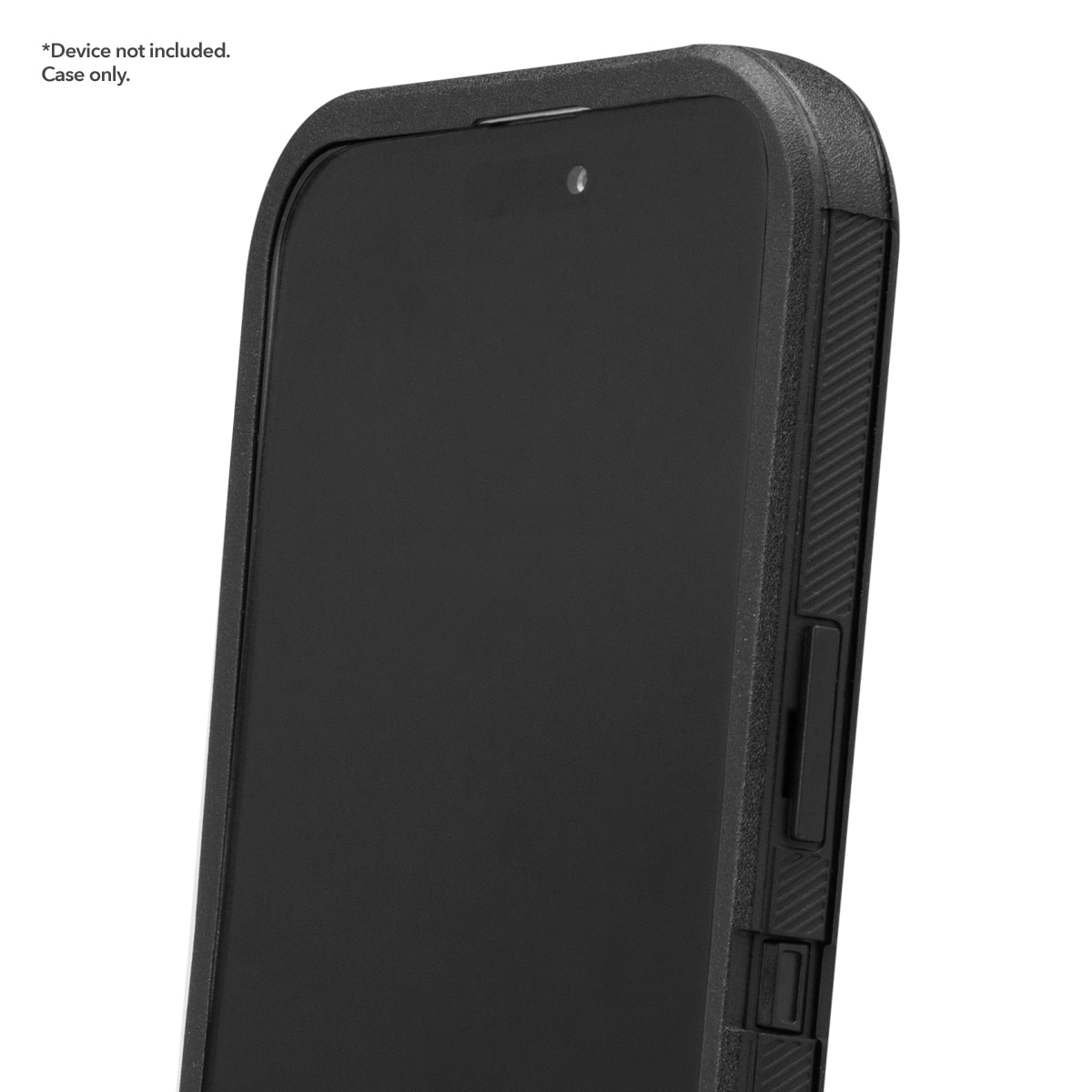Black Cellairis Rapture Rugged case for the Apple iPhone 16e. — view 4