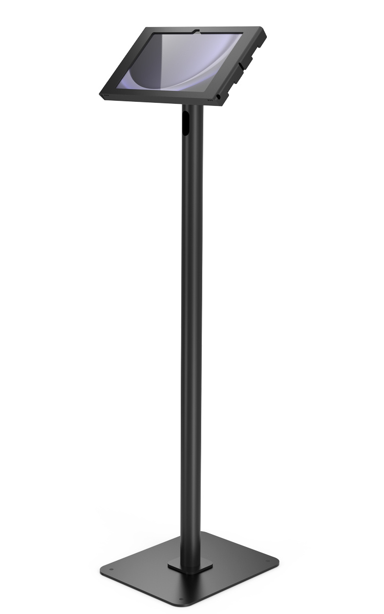 Compulocks Apex Enclosure Swift Floor Stand for Galaxy Tab A9+ and A11+ 11-Inch, Black