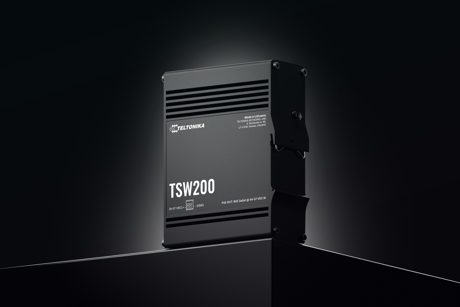TSW200 POE+ SWITCH 8 GBE, 2 SFP PORTS, WITHOUT PSU — view 6