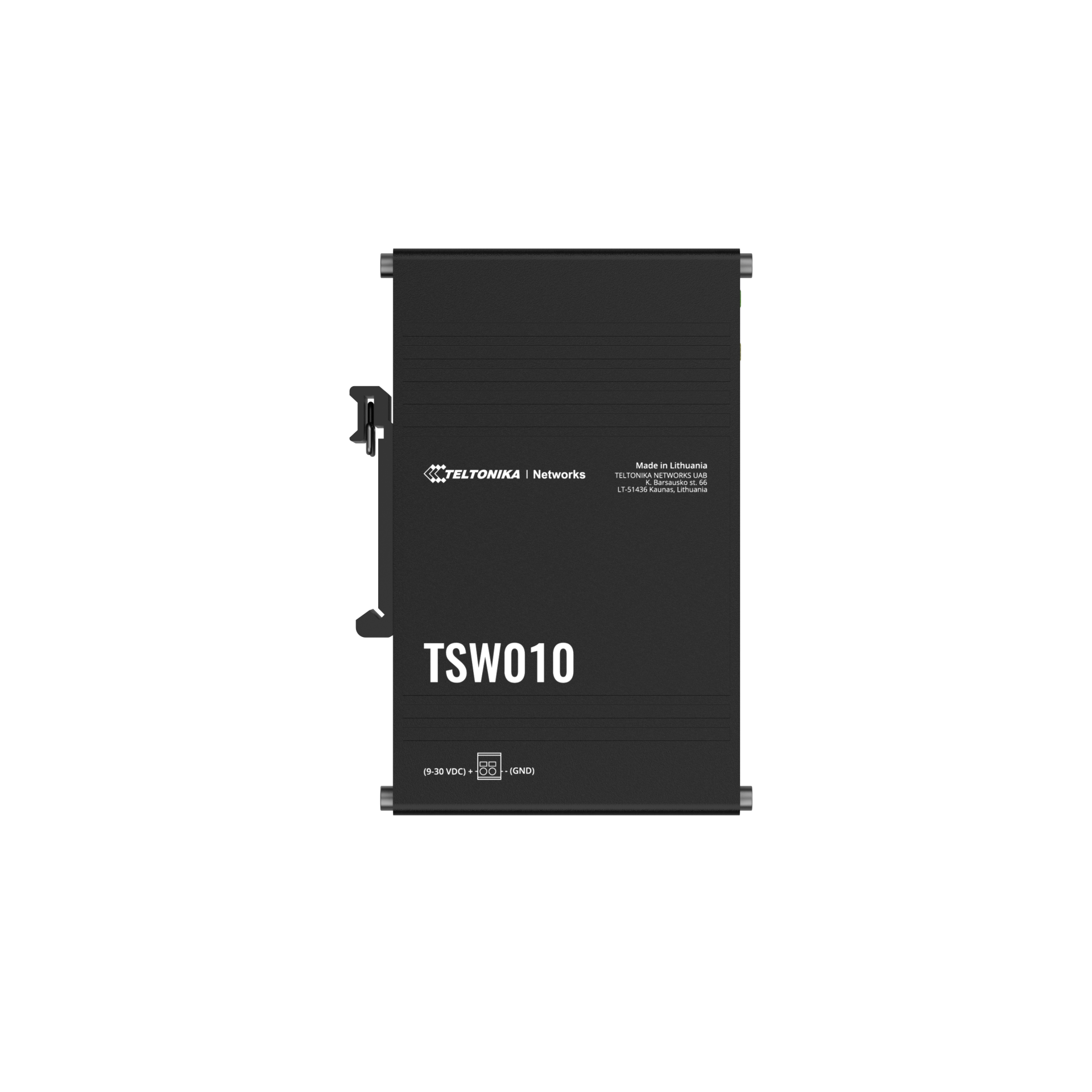 TSW010 SWITCH 5 10/100 PORTS, PLUG AND PLAY, INTEGRATED DIN RAIL BRACKET AND SUR — view 5