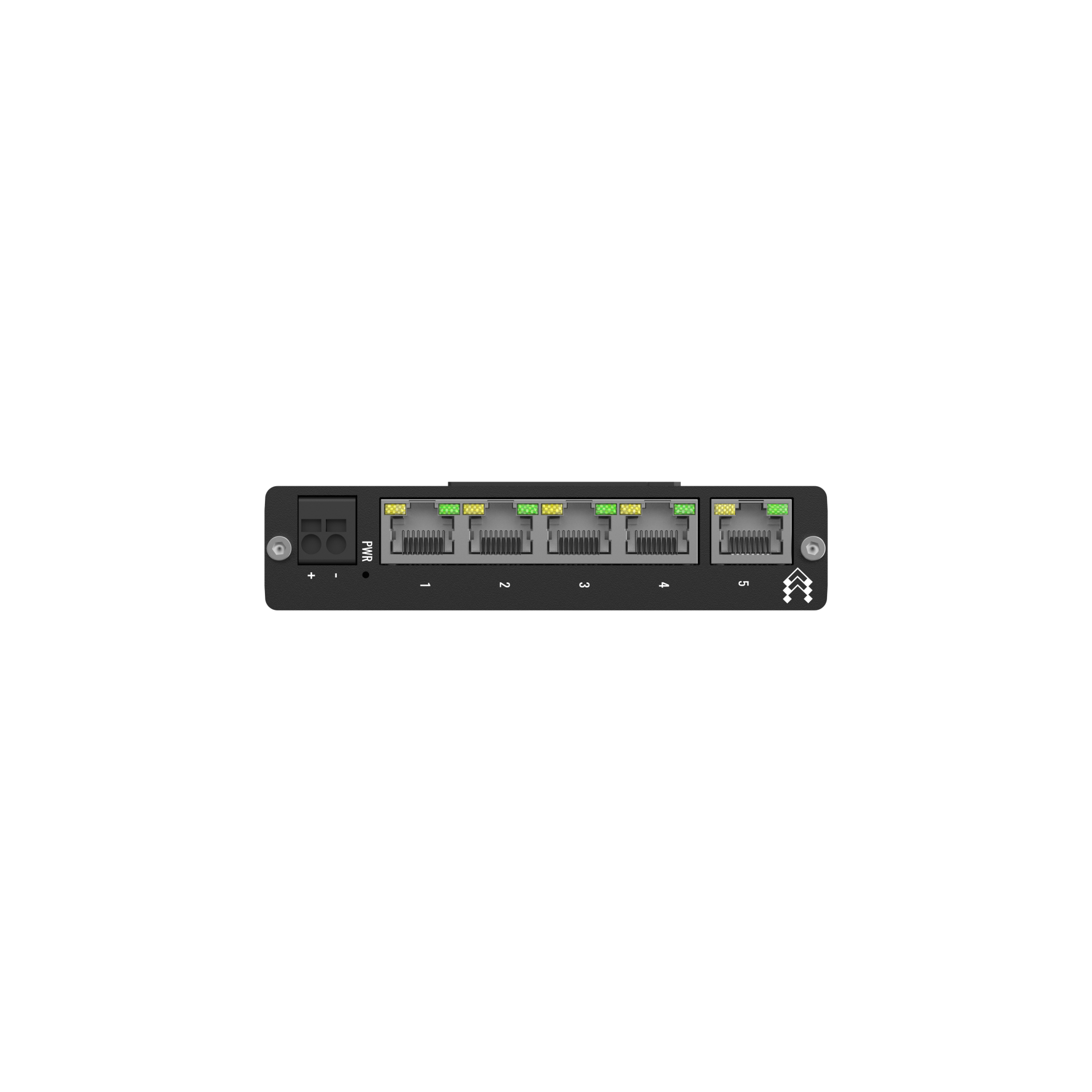 TSW010 SWITCH 5 10/100 PORTS, PLUG AND PLAY, INTEGRATED DIN RAIL BRACKET AND SUR — view 3