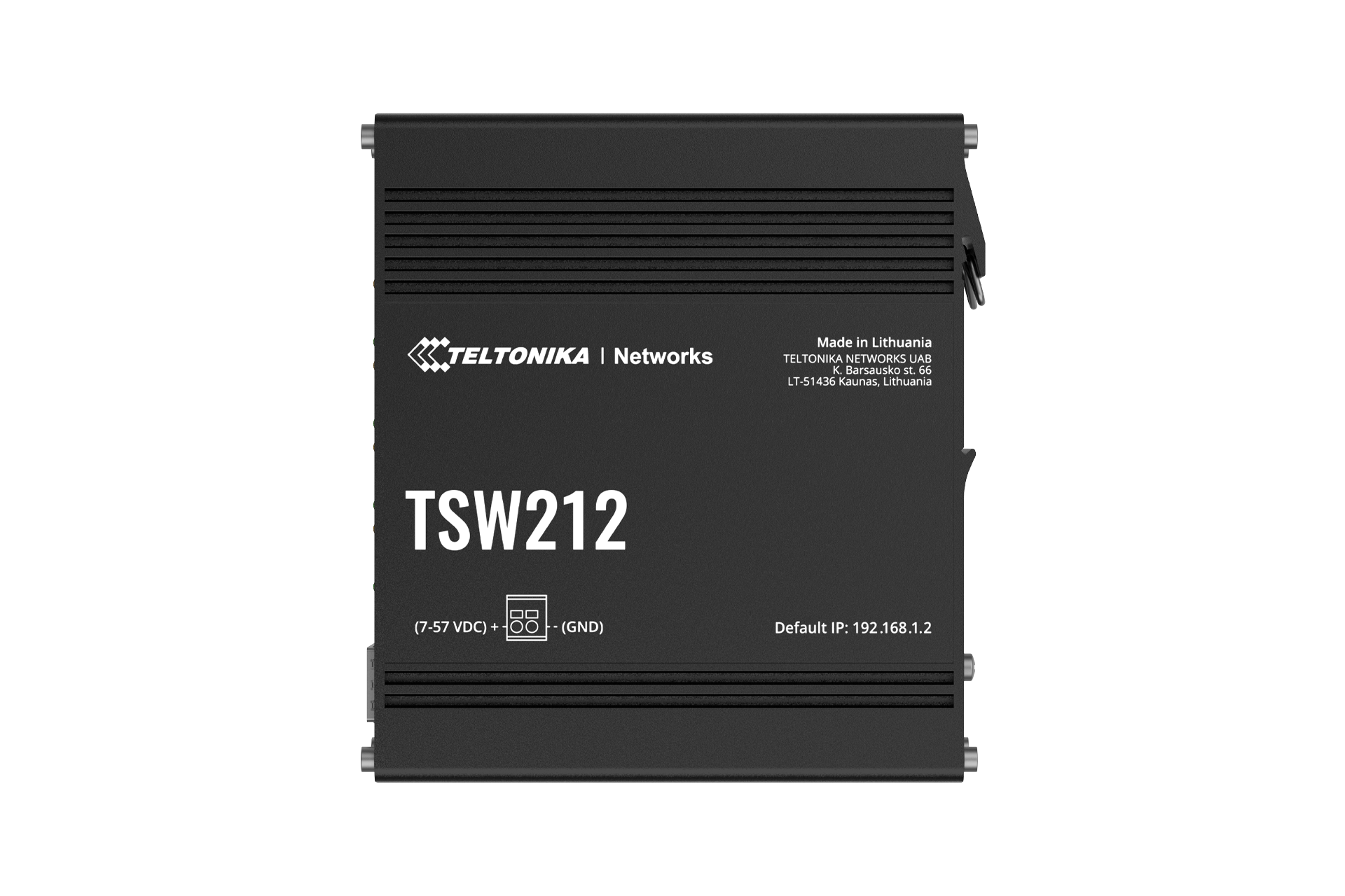 TSW212 L2 MANAGED SWITCH 8 GBE, 2 SFP PORTS, PROFINET DISABLED BY DEFAULT — view 5
