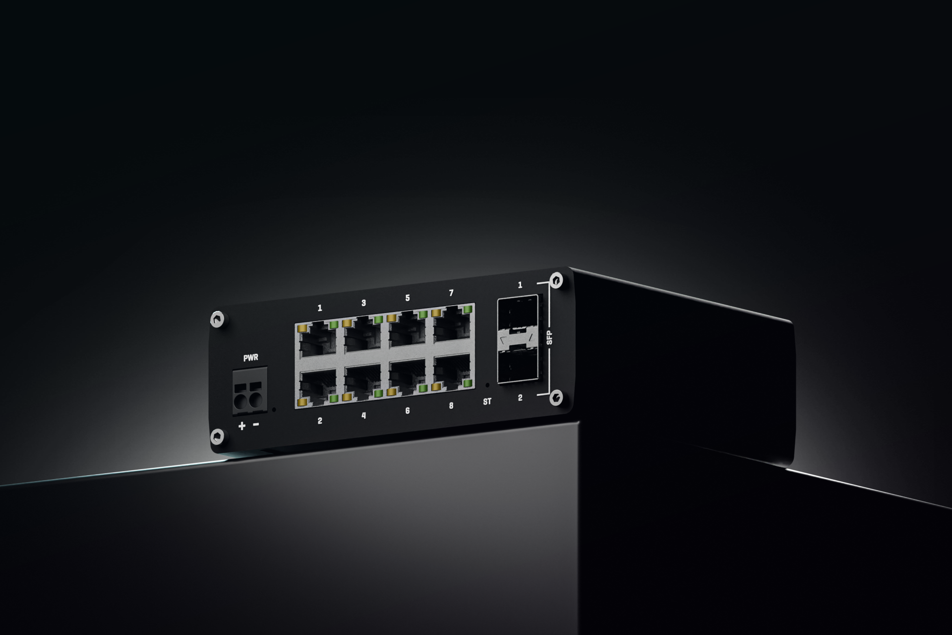 TSW212 L2 MANAGED SWITCH 8 GBE, 2 SFP PORTS, PROFINET DISABLED BY DEFAULT — view 7