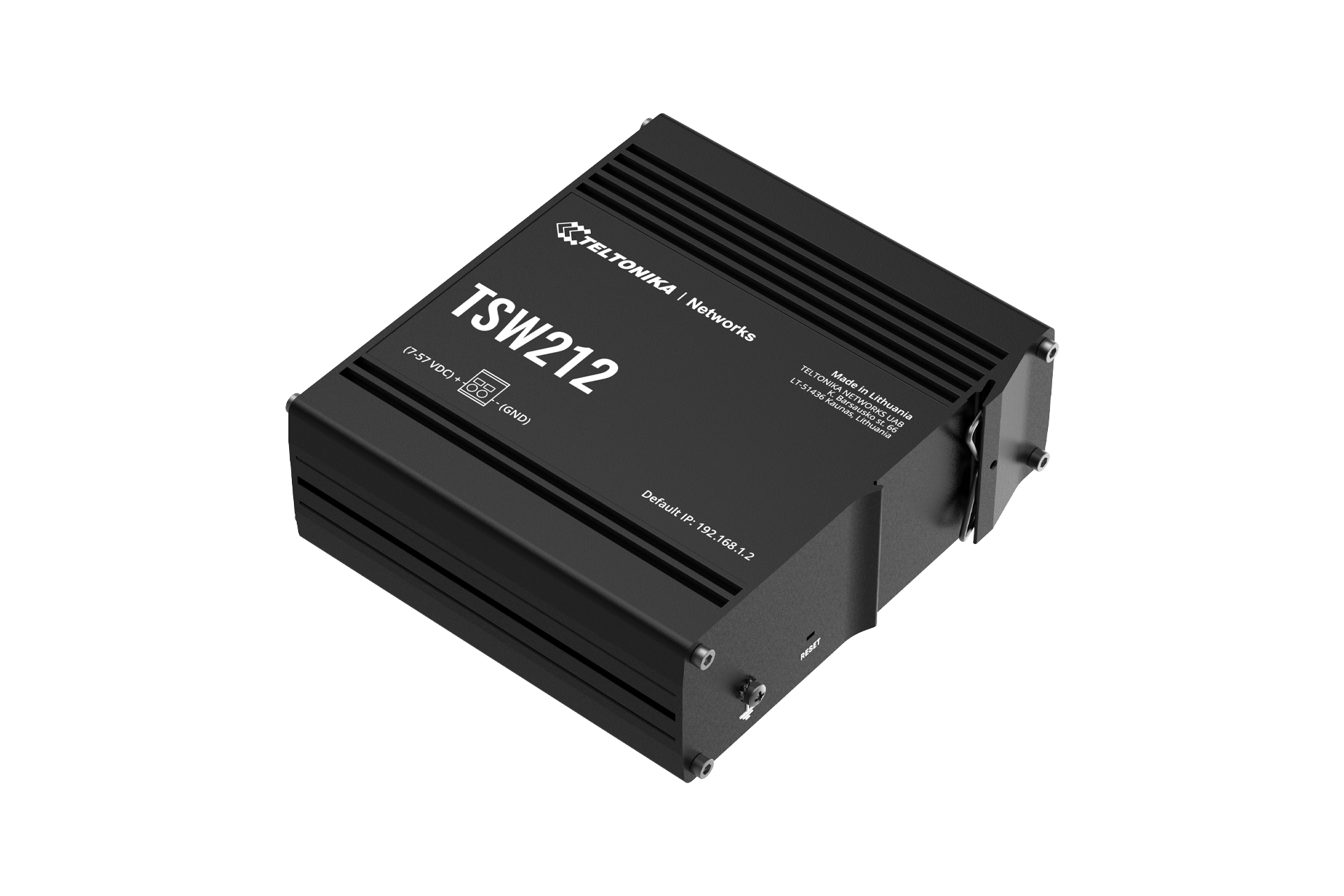 TSW212 L2 MANAGED SWITCH 8 GBE, 2 SFP PORTS, PROFINET DISABLED BY DEFAULT — view 2