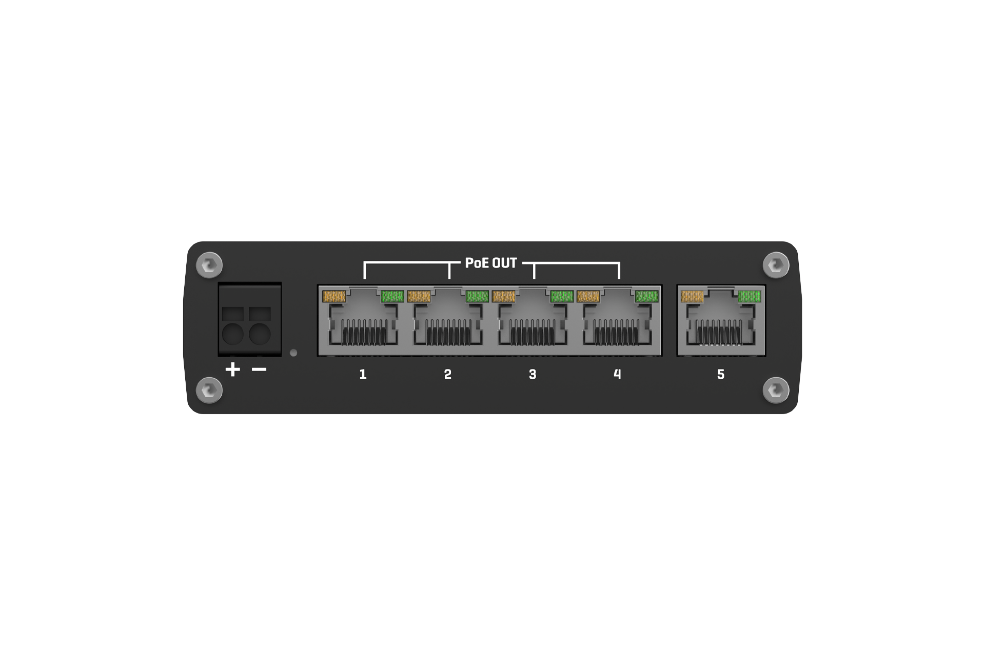 TELTONIKA NETWORKS TSW101 automotive PoE+ Ethernet switch — view 3
