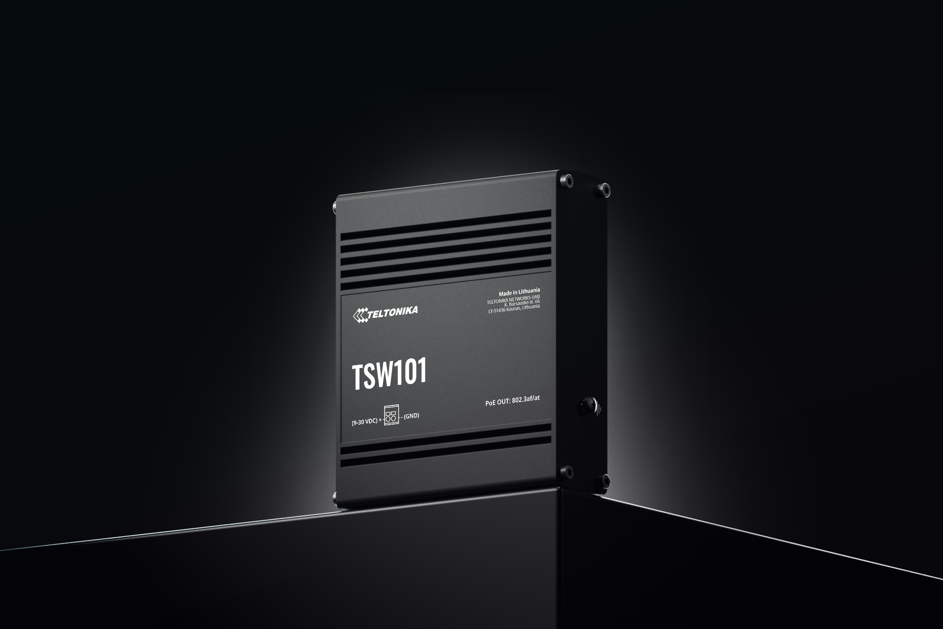 TELTONIKA NETWORKS TSW101 automotive PoE+ Ethernet switch — view 6