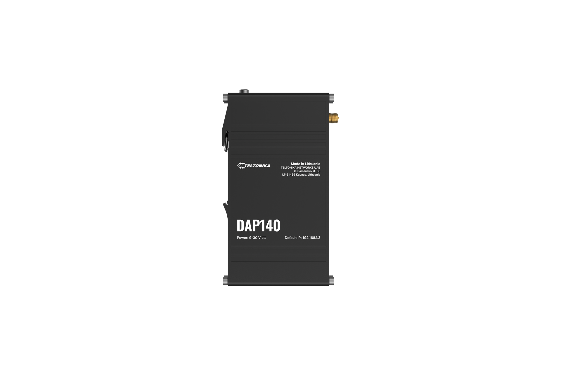 Teltonika DAP140 DIN rail access point for indoor industrial wireless deployments — view 3