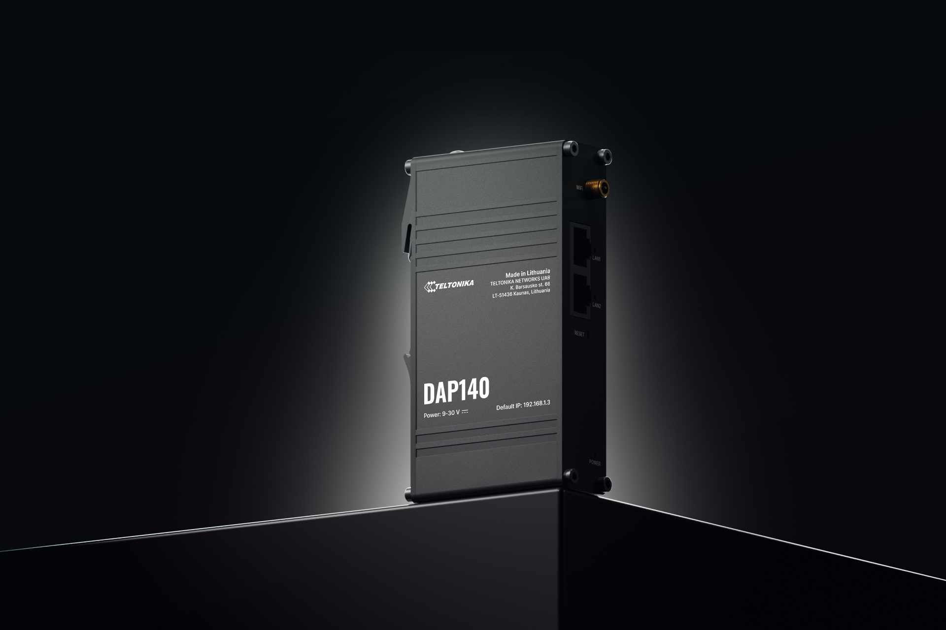 Teltonika DAP140 DIN rail access point for indoor industrial wireless deployments — view 7
