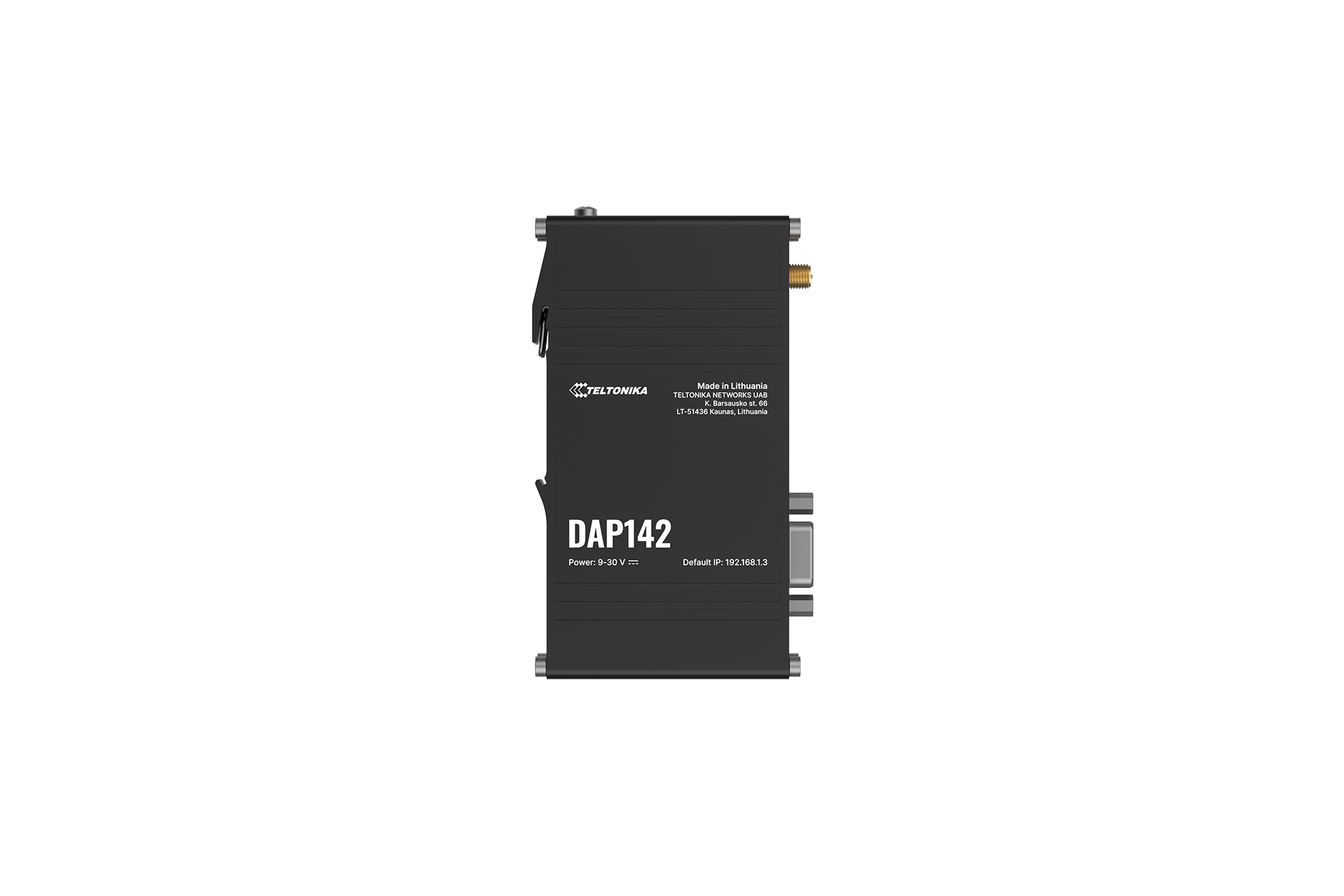 Teltonika DAP142 DIN rail access point with RS232 for industrial indoor networking — view 3