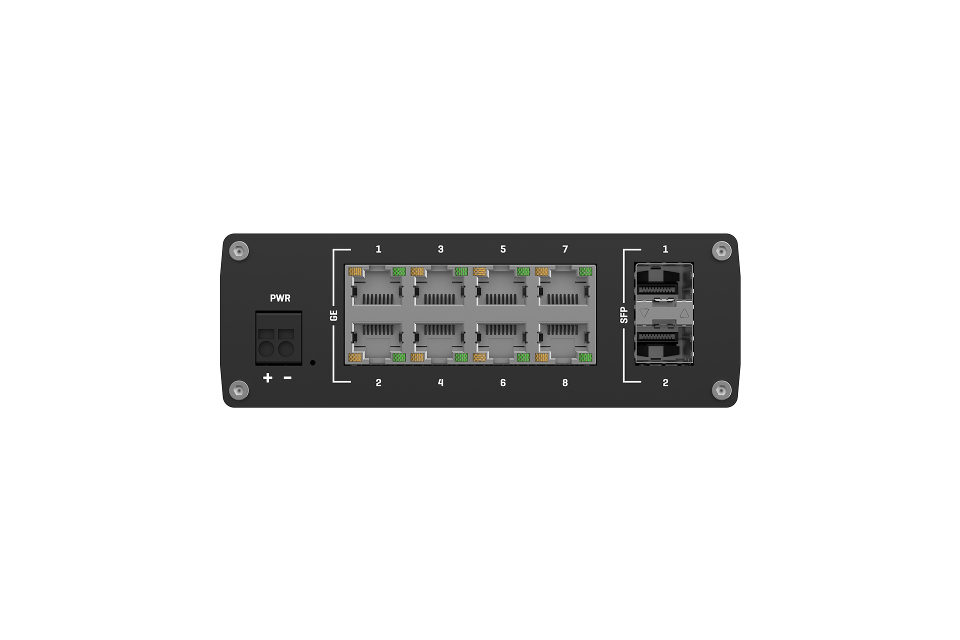 TSW210 SWITCH 8 GBE, 2 SFP PORTS, PROFINET CLASS A CONFORMANCE — view 3