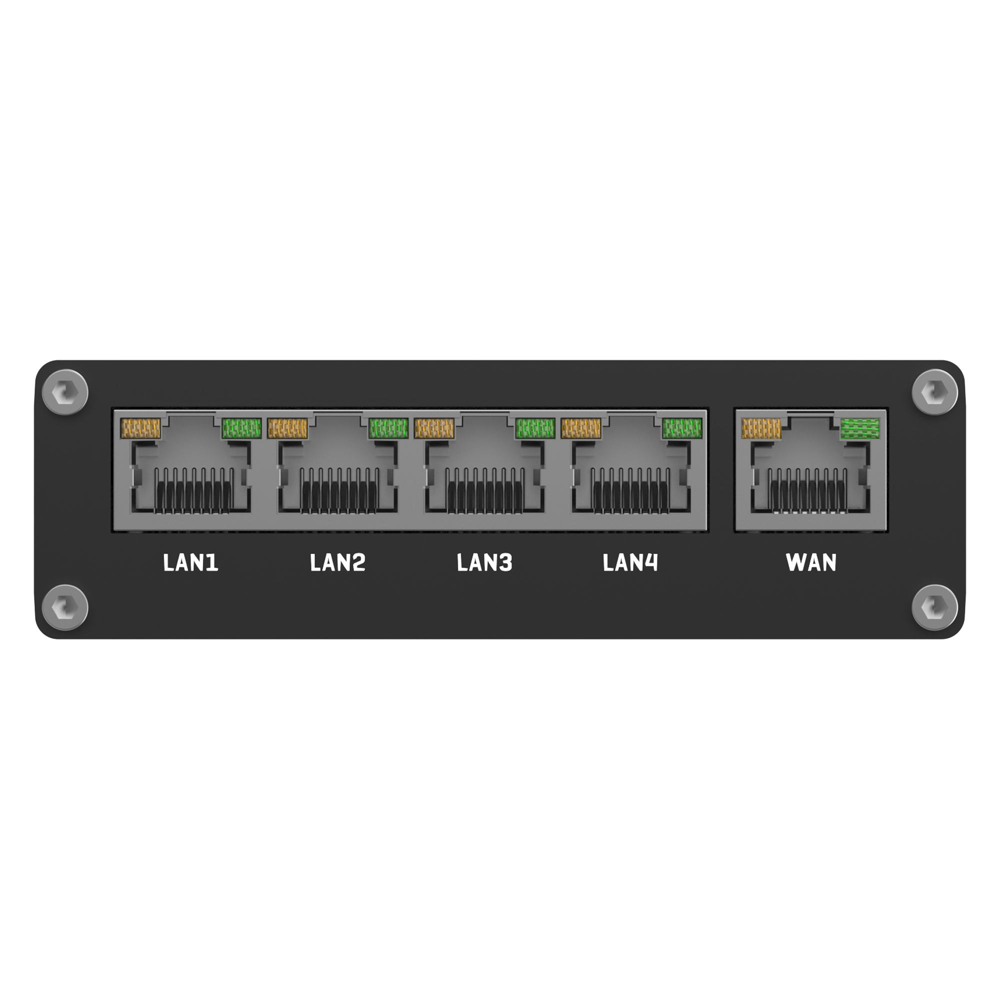 RUT301 ETHERNET ROUTER, 5 X ETHERNET PORTS (10/100 MBPS), DIGITAL I/OS, AND USB — view 4