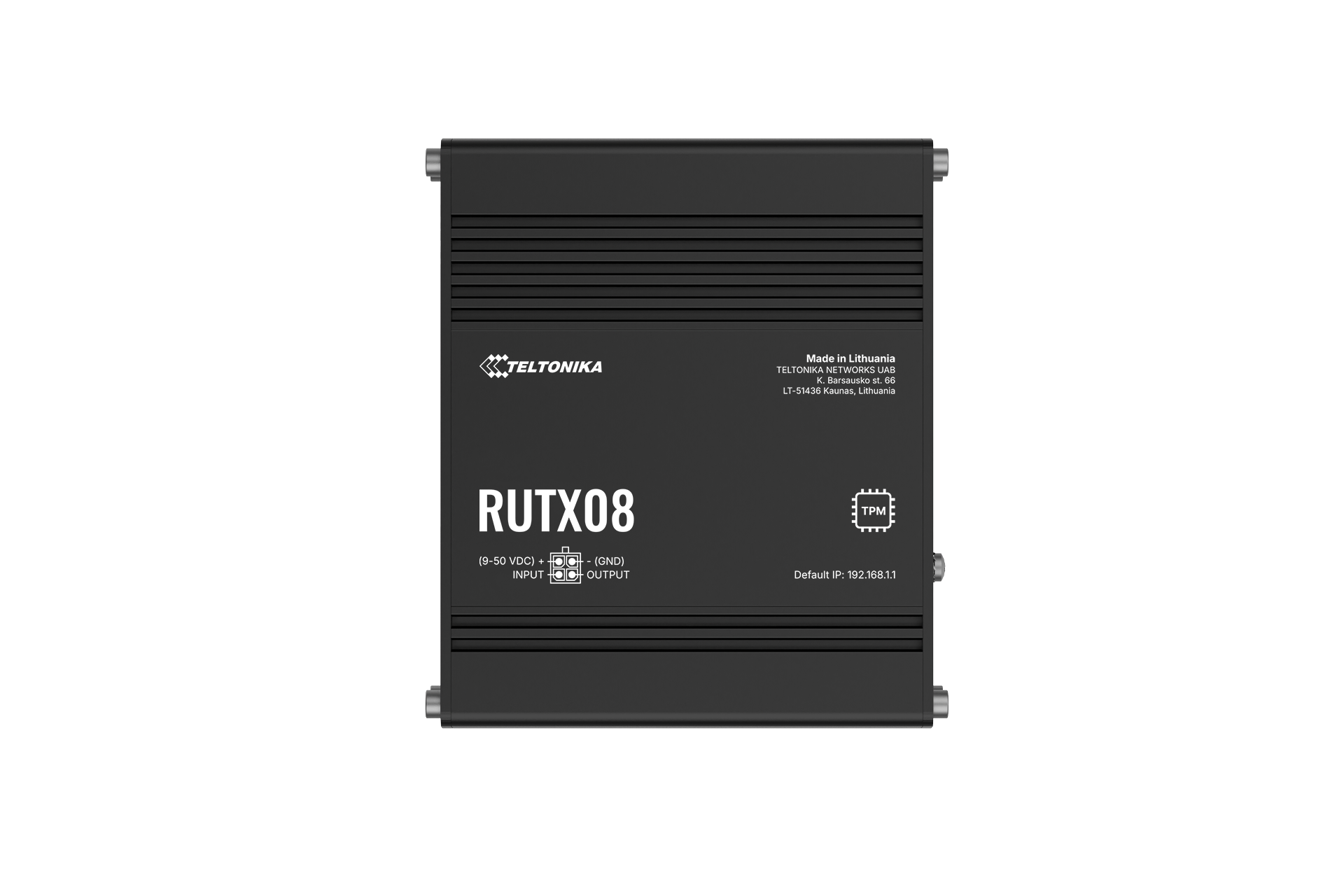 Teltonika RUTX08 Ethernet router with 4 Gigabit Ethernet ports and VLAN support — view 5