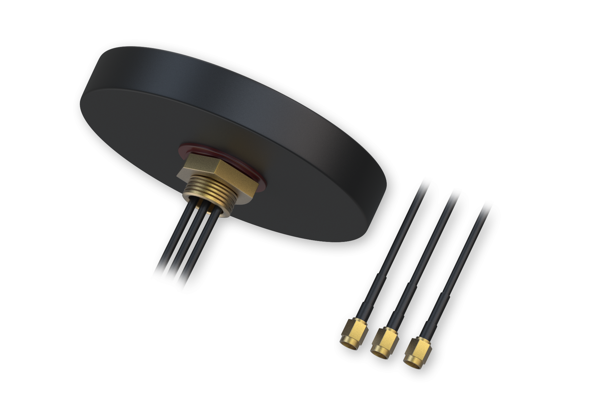 Teltonika PR1KCS28 Combo SISO LTE + GNSS + Wi-Fi Roof Antenna, RUT955/RUTX09/RUTX11