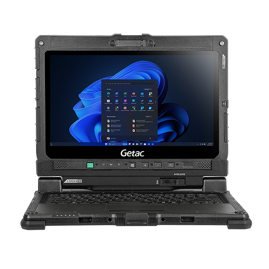 Getac K120 fully rugged tablet with keyboard dock — view 5