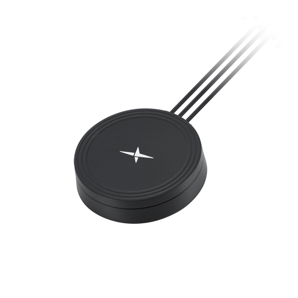 Taoglas Comet MA321 3-in-1 GNSS and 2x 5G/4G MIMO Adhesive/Magnetic Puck Antenna, 4572 mm (15 ft) Cables