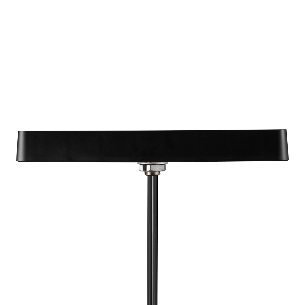 Taoglas Raptor X MA8006 black low-profile 6-in-1 screw-mount antenna combining 5G/4G, Wi-Fi and GNSS elements. — view 2