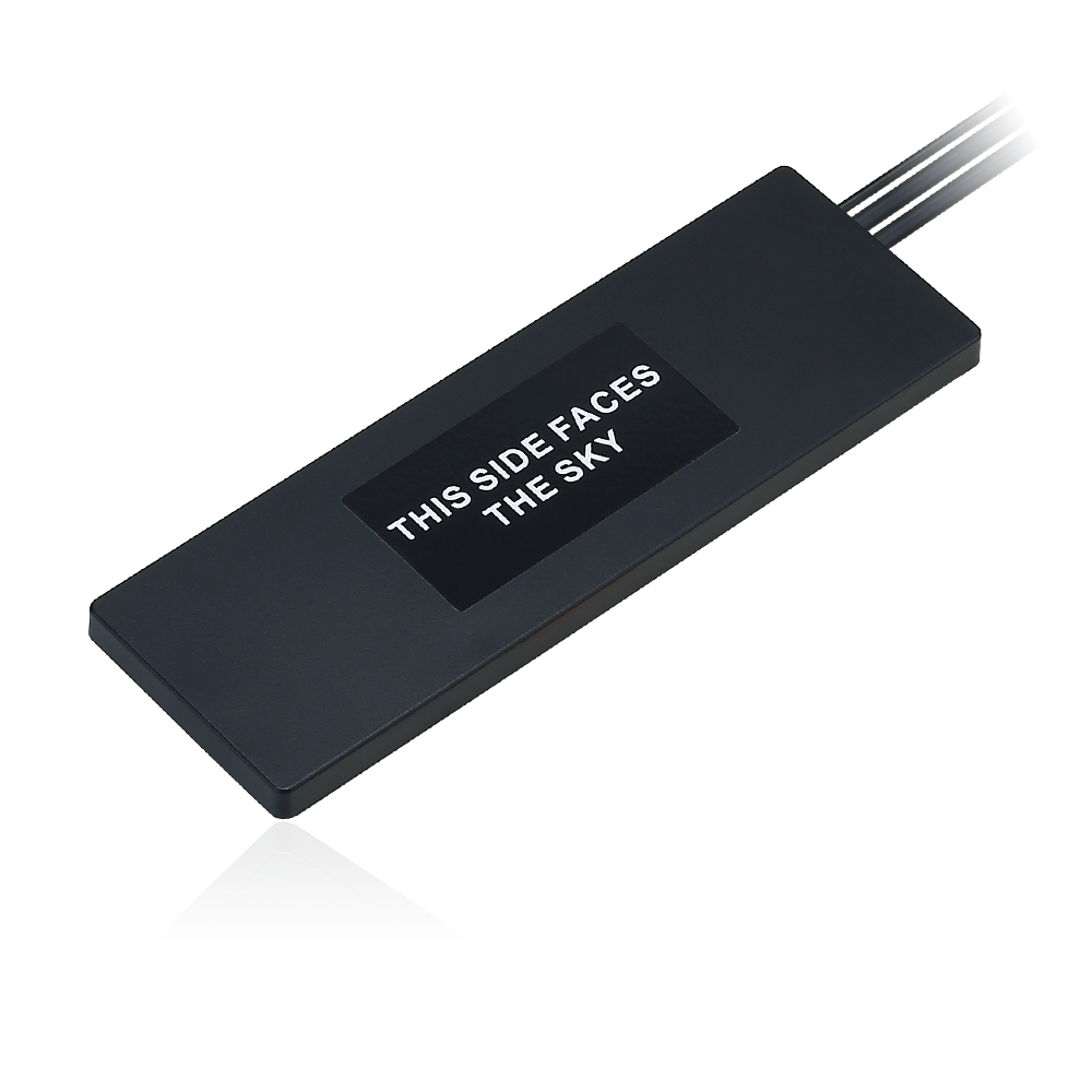 Taoglas Stream MA231.LBC.020 3-in-1 GNSS, 4G LTE and Wi-Fi Adhesive Mount Antenna