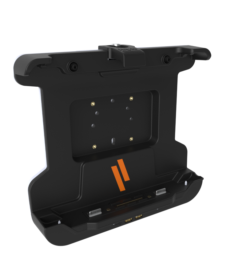 Havis Lite Tablet Vehicle Dock (No Pass) for Cf-33 and Cf-33 with 5g. USB (6), Serial, LAN (2). Features Two Front USB Ports for Easy Access. Not Compatible When Tablet is Equipped with Any Rotating Hand Strap and One of the Following:  Quick-Release SSD or 5g Modem or Long Life Battery.