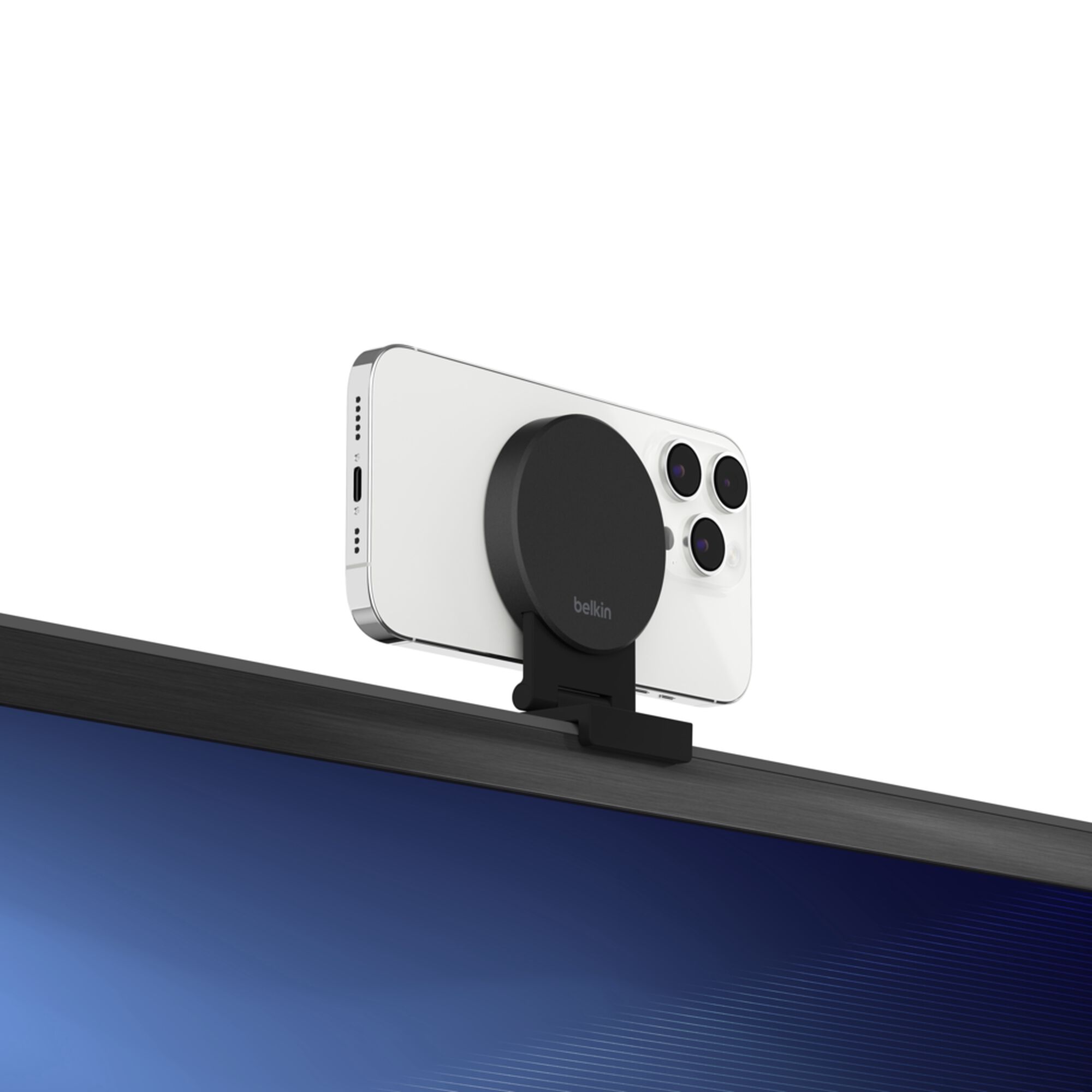 Belkin Stage iPhone Mount with MagSafe for Apple TV 4K, Grey