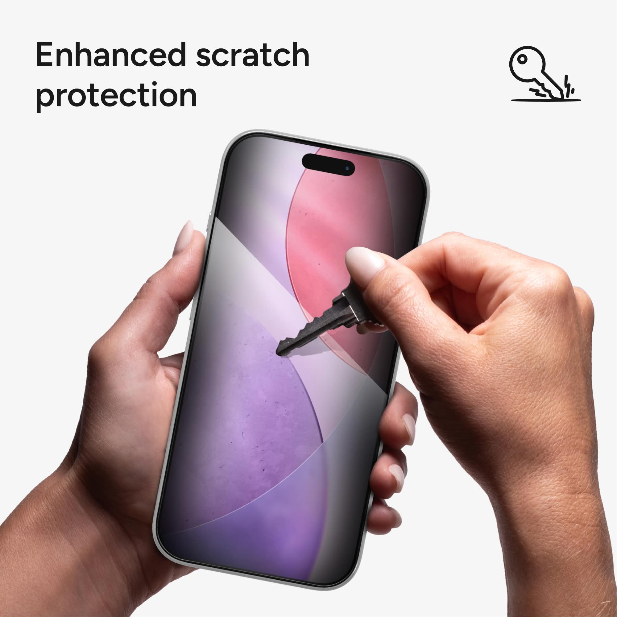 ZAGG Glass Elite Privacy iPhone 17 Pro screen protector — view 4