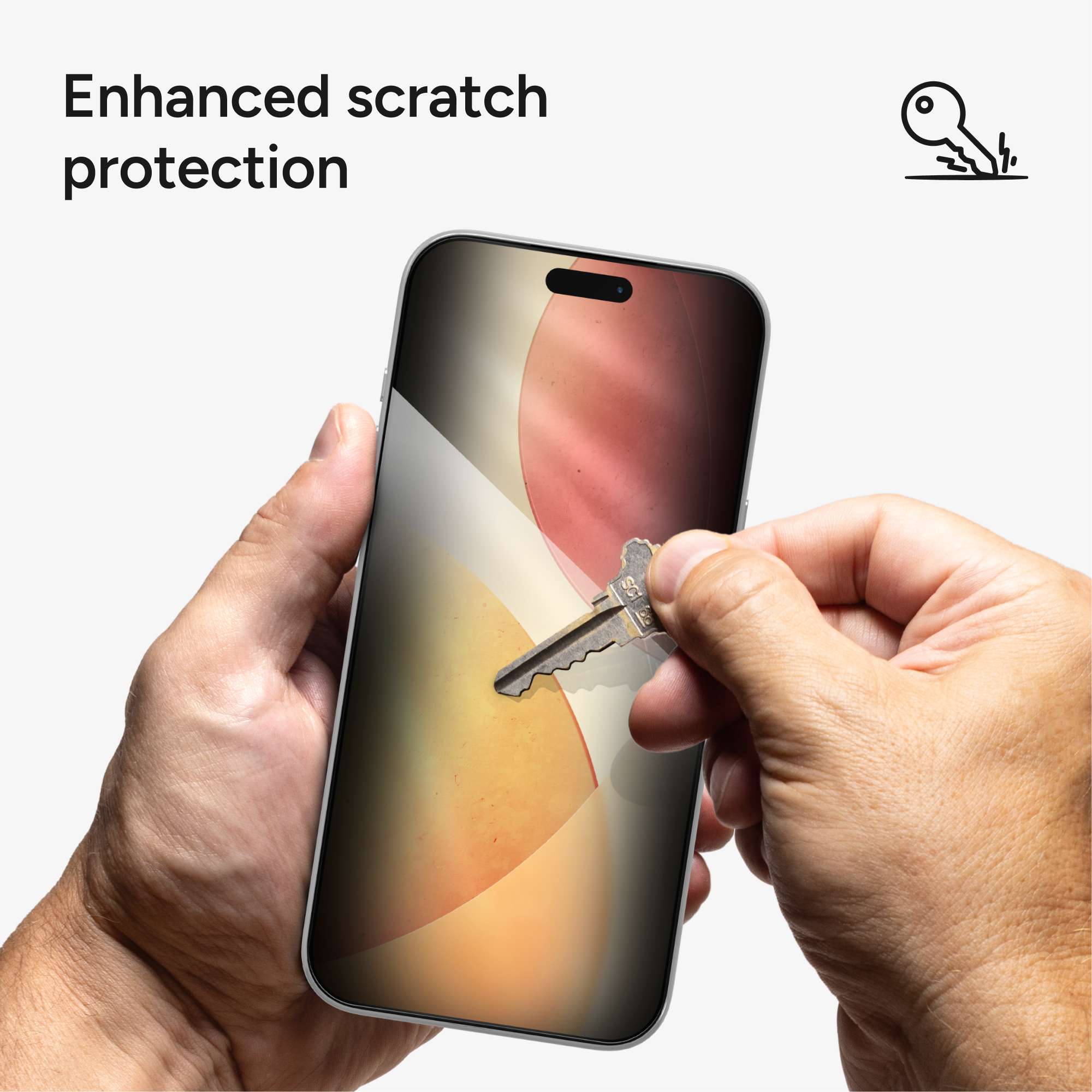 ZAGG Glass Privacy XTR screen protector for iPhone 17 Pro Max — view 5