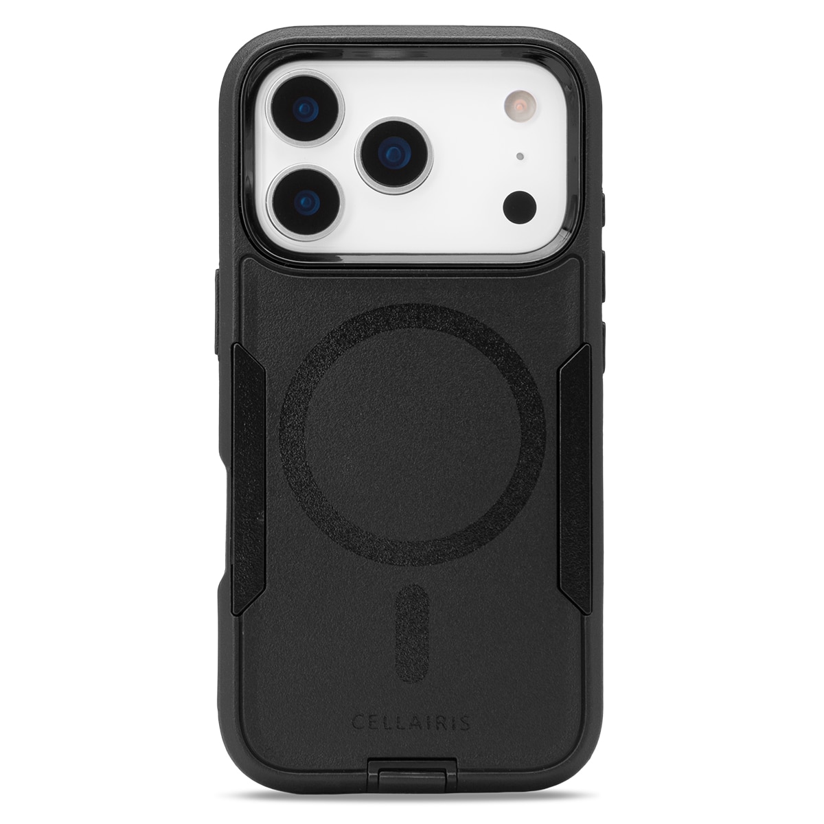 Cellairis Rapture Rugged Case for iPhone 17 Pro and iPhone 18 Pro with MagSafe, Black