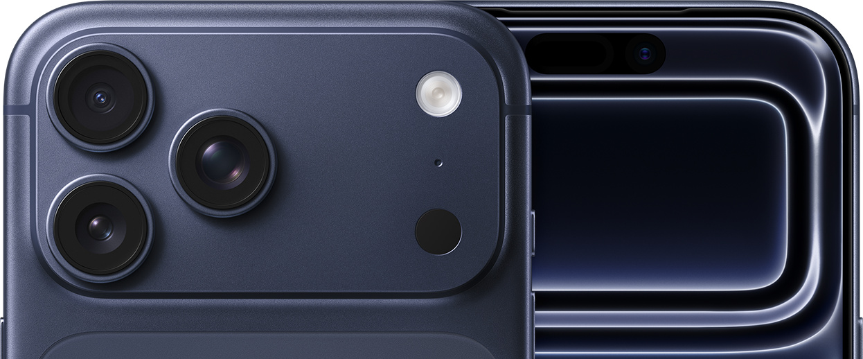 Apple iPhone 17 Pro Max 256GB smartphone in Deep Blue — view 3