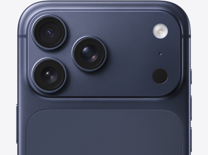 Apple iPhone 17 Pro Max 256GB smartphone in Deep Blue — view 2