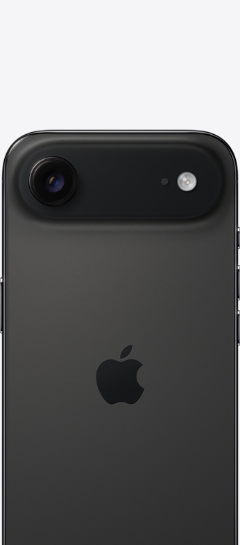 Apple iPhone Air 512GB in Space Black with a slim titanium frame and rear camera plateau. — view 4