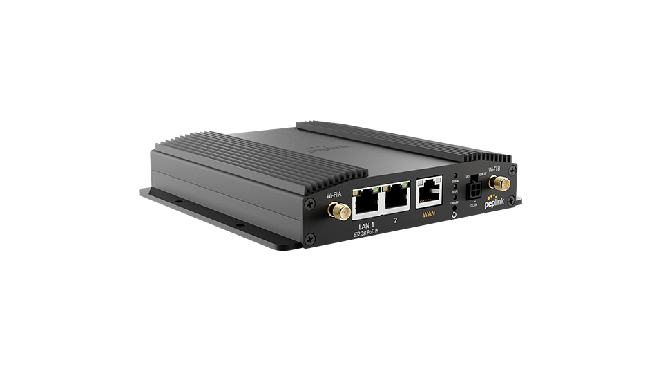 Peplink MAX BR1 Pro 5G cellular router with Wi-Fi 6 and included antenna set — view 7