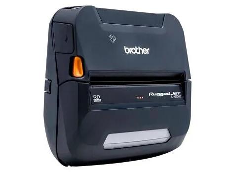 Brother RJ4250WB-SK-311 mobile direct thermal receipt and label printer — view 3